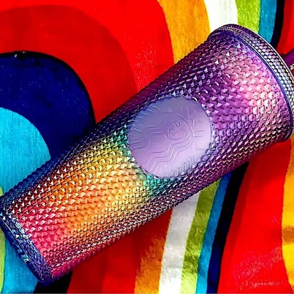 Starbucks Other - Sofie Birkin x Starbucks Rainbow Studded Venti Tumbler